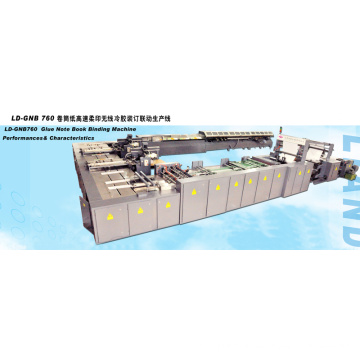 <Ld-Gnb760 > Kleber Note Buch Bindemaschine